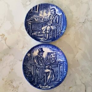 Enoch wedgewood Tunstall miniature plates